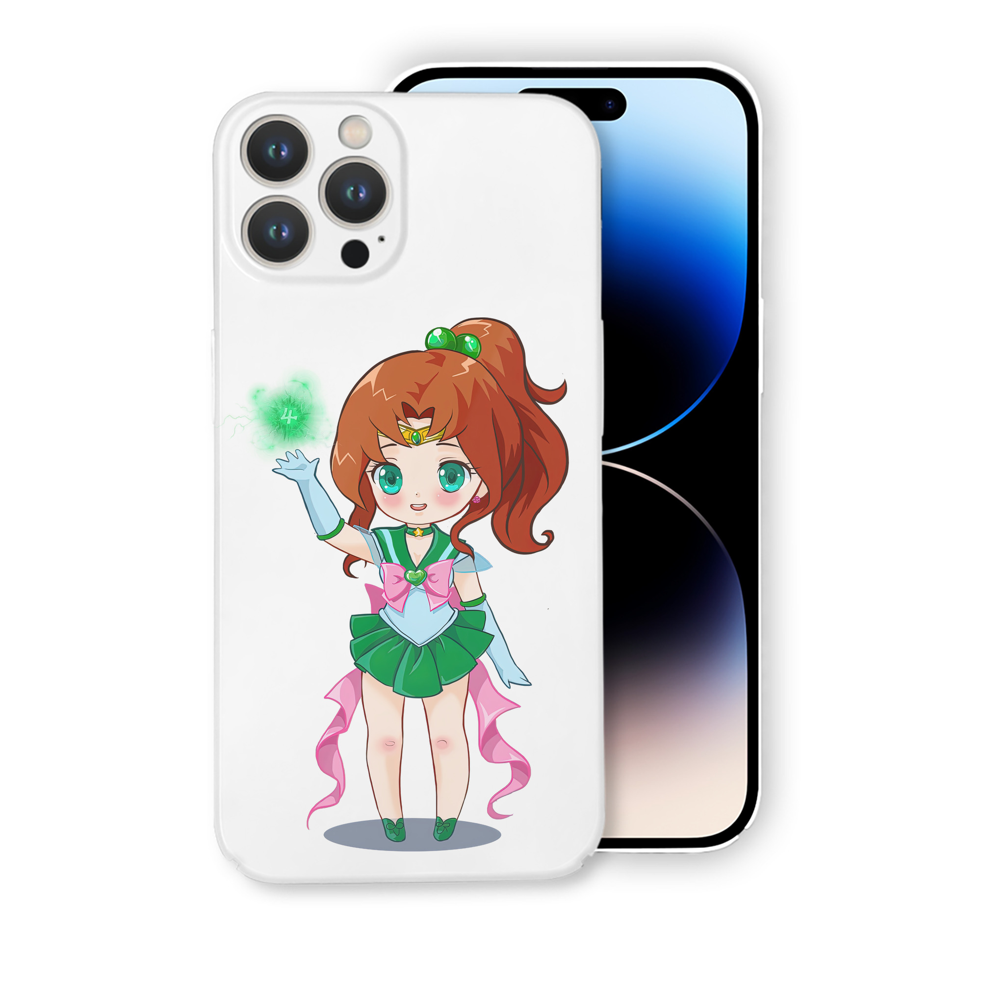 （画像用） 美少女戦士セーラームーン 木野 まこと きの まこと Sailor Moon Kino Makoto （セーラージュピター；Sailor Jupiter） 【iPhone 14シリーズ対応】ハードケース